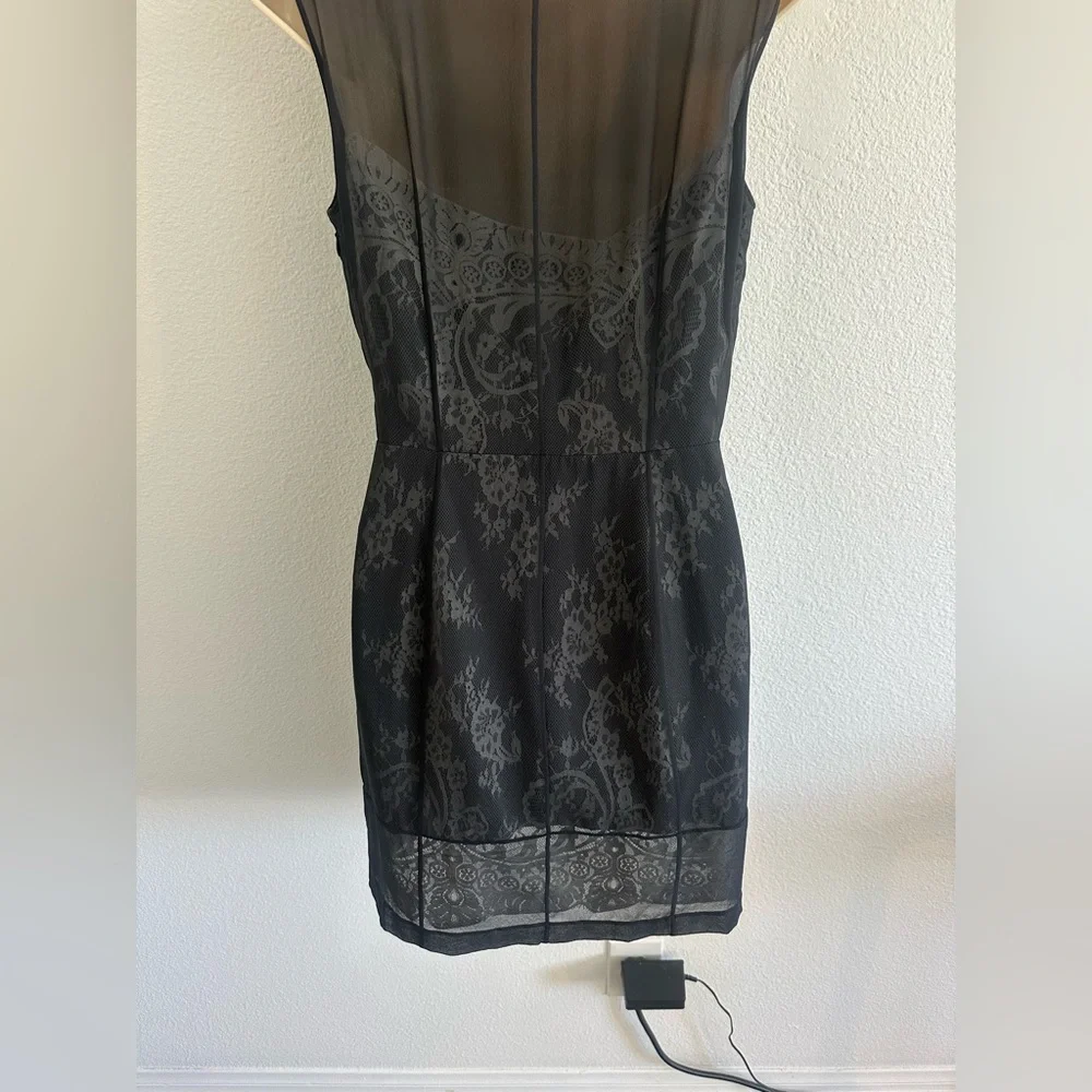 Robert Rodriguez Black Lace Mini Dress - Picture 13 of 15